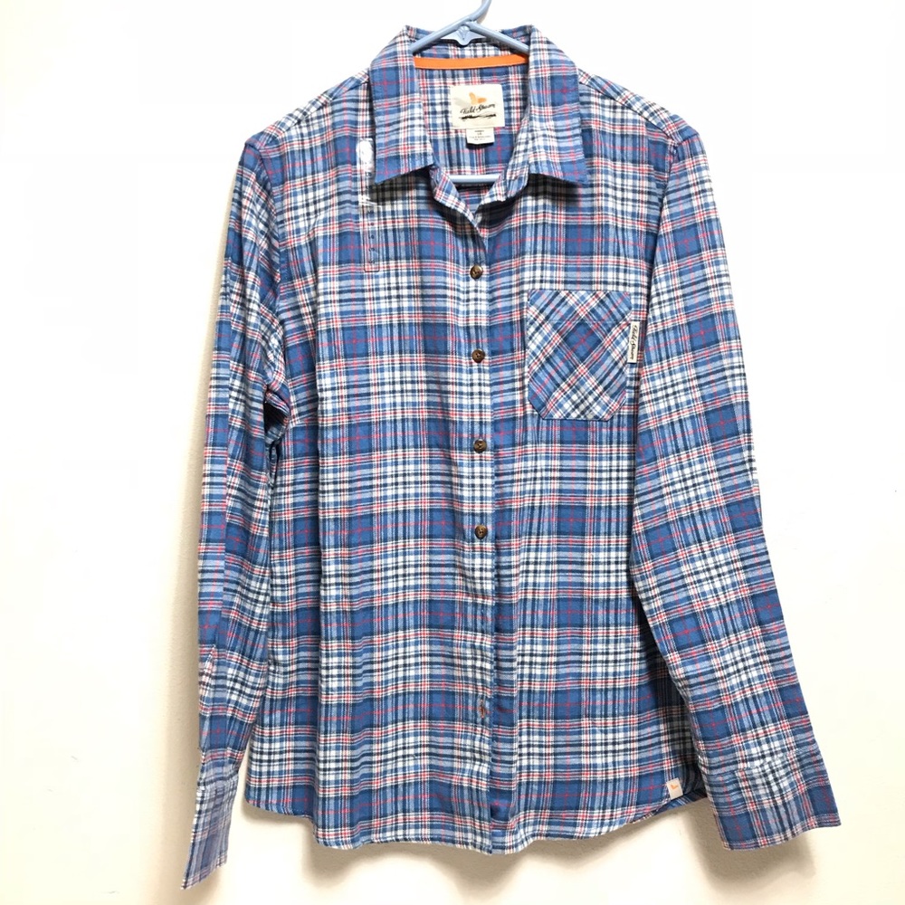 Field Stream Women’s Flannel Bottom Down Size L